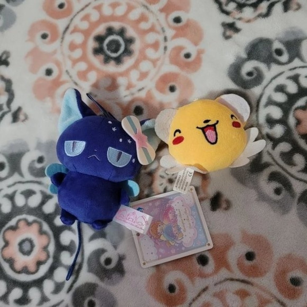 Cardcaptor sakura x little twin stars sanrio plush mascot spinel sun kero